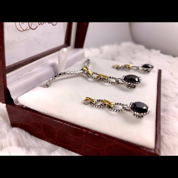 ✅🆕❤️2-tone X’s and O’s cut black crystals - Picture 5 of 7